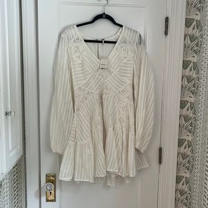 Free People flowy mini dress